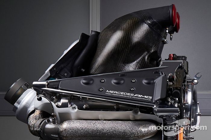 Detalles del motor del Mercedes AMG F1 W06