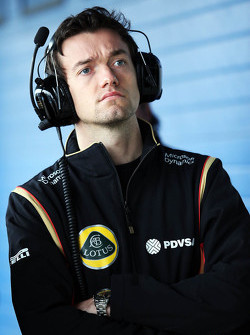 Jolyon Palmer, probador y reserva de Lotus F1