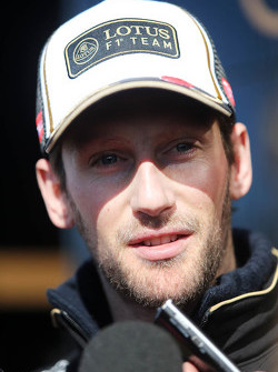 Romain Grosjean, Equipo Lotus F1