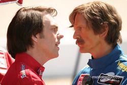 Greg Thompson as Darrell Waltrip and Barry Pepper as Dale Earnhardt