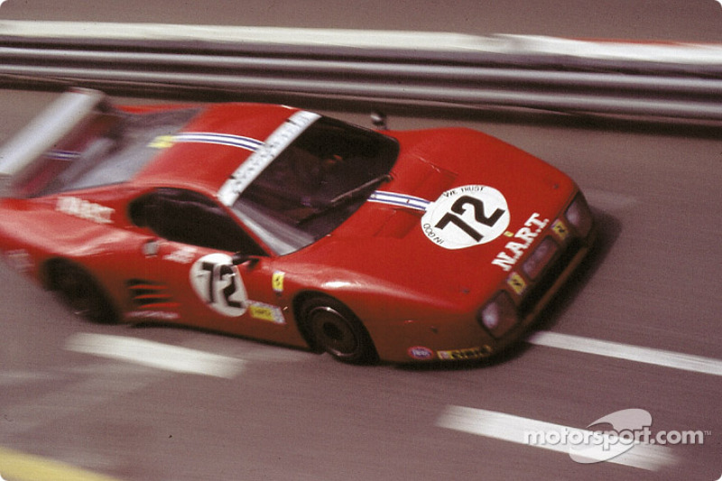 #72 North American Racing Ferrari 512 BB: Alain Cudini, John Morton, John Paul Jr.