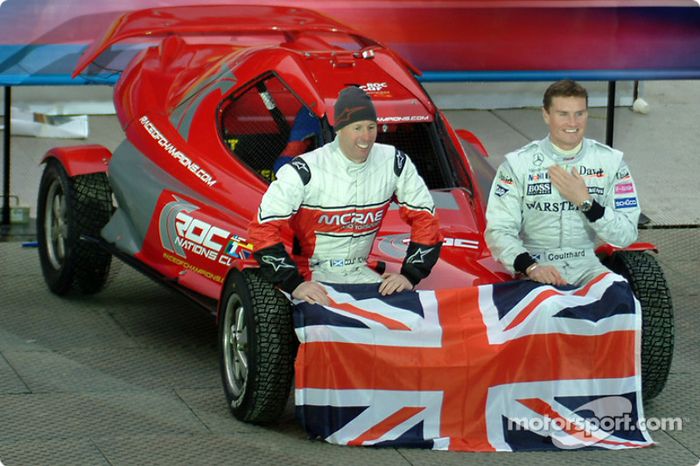 Equipo Gran Bretaña: Colin McRae y David Coulthard