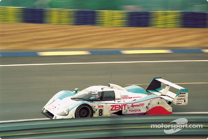 #8 Tomâ€™s Toyota TS010: Jan Lammers, Andy Wallace, Teo Fabi