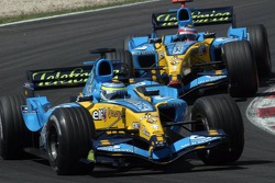 Giancarlo Fisichella ve Fernando Alonso