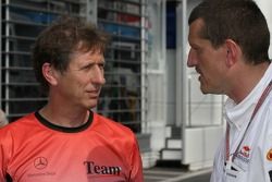 Mario Illien y Gunther Steiner