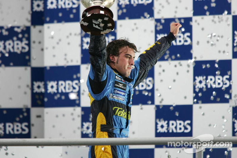 Podium: 3. Fernando Alonso, Renault