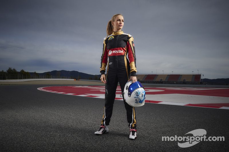 Carmen Jorda, piloto de desenvolvimento da equipe Lotus F1