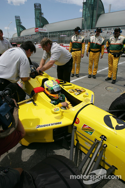 Champ Car 2-seater expérience: Alex Tagliani èmmene un invité sur la piste