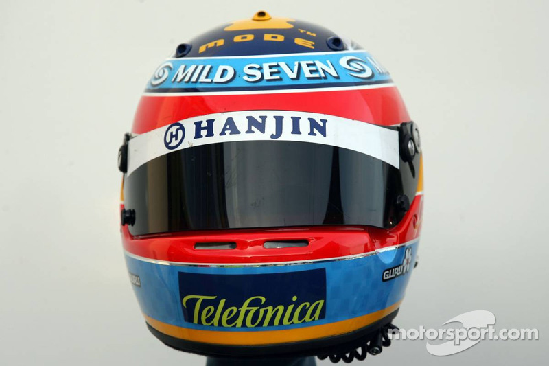 Casco de Fernando Alonso