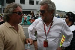 Keke Rosberg y Willi Weber