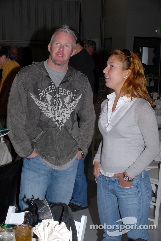 Paul Tracy et Diana Junqueira