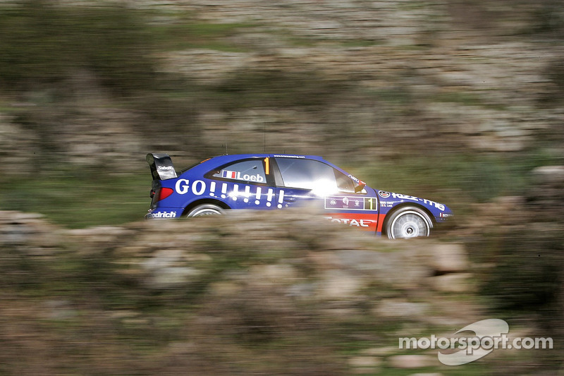 Sébastien Loeb and Daniel Elena