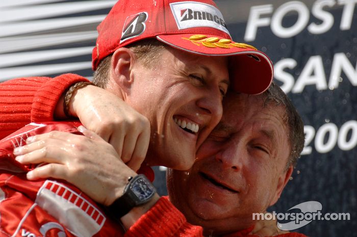 Michael Schumacher y Jean Todt