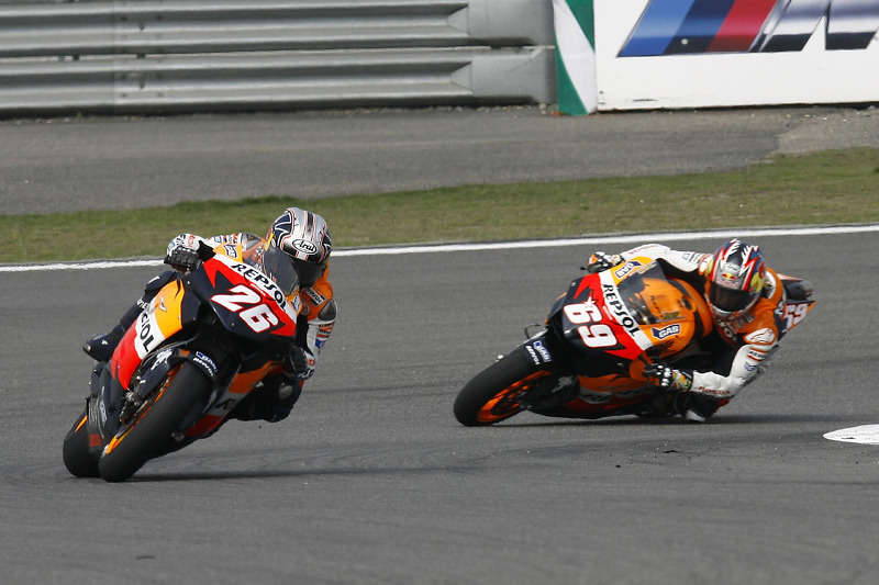 2006: Met Dani Pedrosa