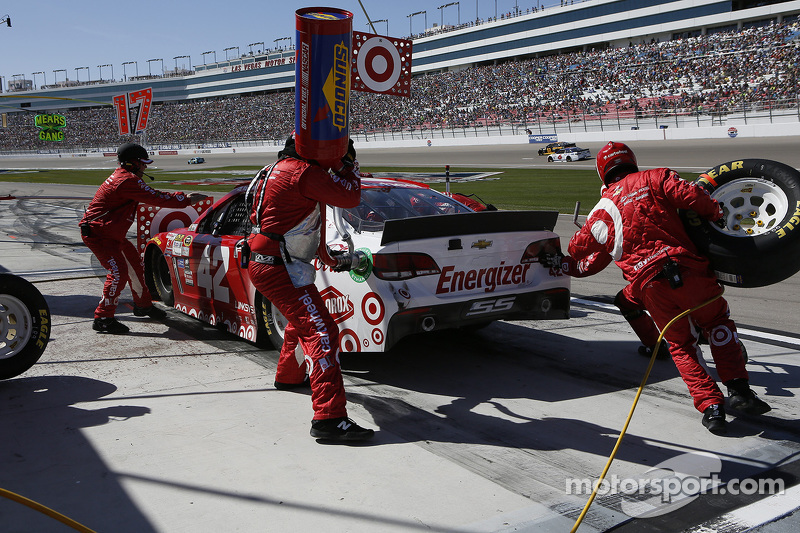 Boxenstopp eines NASCAR-Teams