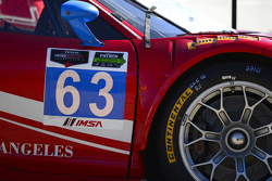 #63 Scuderia Corsa Ferrari 458 Italia: Bill Sweedler, Townsend Bell, Anthony Lazzaro