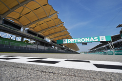 Sepang circuit - start-finish straight