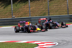 Даниэль Риккардо Red Bull Racing и Макс Ферстаппен Scuderia Toro Rosso