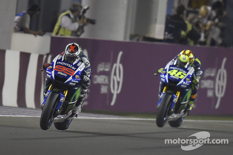 Jorge Lorenzo y Valentino Rossi, Yamaha Factory Racing