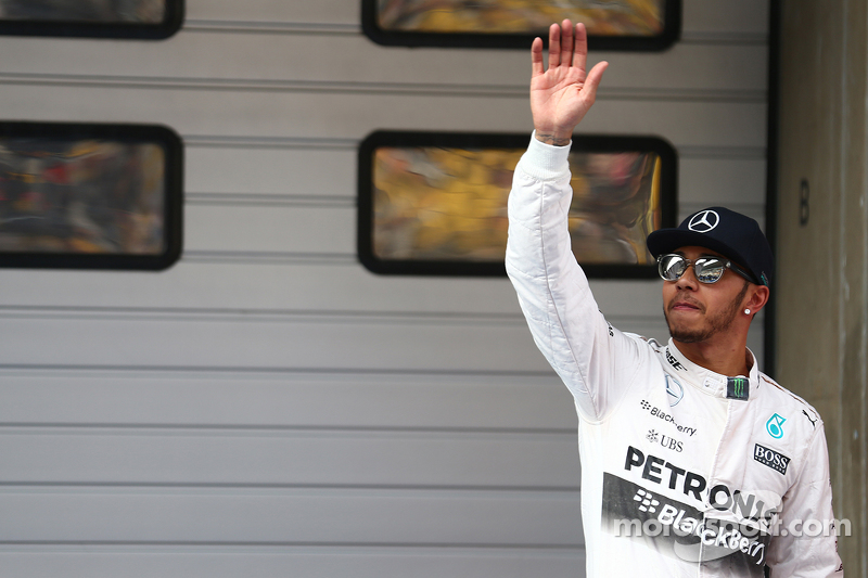 Pole for Lewis Hamilton, Mercedes AMG F1