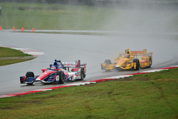 Такума Сато, A.J. Foyt Enterprises Honda и Райан Хантер-Рей, Andretti Autosport Honda