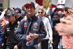 Daniel Ricciardo, Red Bull Racing lors de la parade des pilotes