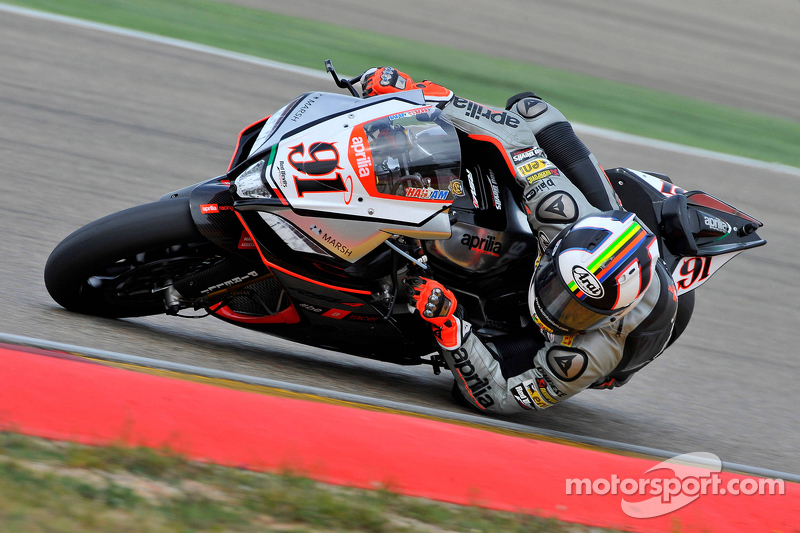 Leon Haslam, Aprilia Racing Team