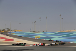 Richie Stanaway, Status Grand Prix y Daniel De Jong, MP Motorsport y Arthur Pic, Campos Racing