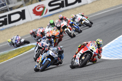 Andrea Iannone, Ducati Team et Scott Redding, Marc VDS Racing Honda