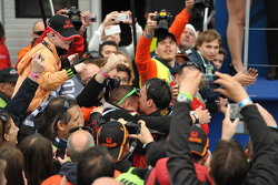 Le vainqueur de la course 2, Norbert Michelisz, Honda Civic WTCC, Zengo Motorsport