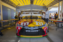 El auto de Erik Jones, Joe Gibbs Racing Toyota