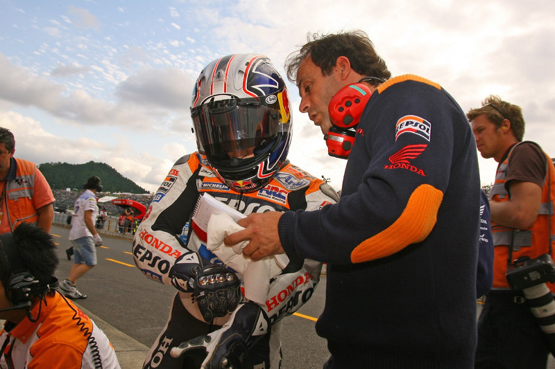 Dani Pedrosa et Alberto Puig