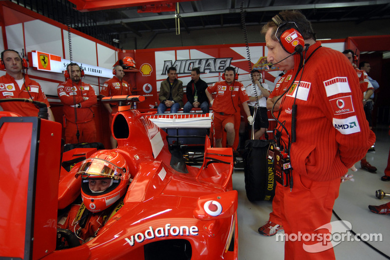 Michael Schumacher y Jean Todt