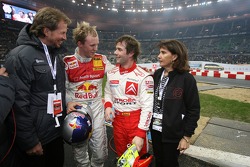 1. Mattias Ekström; Sébastien Loeb, Michele Mouton; Fredrik Johnsson