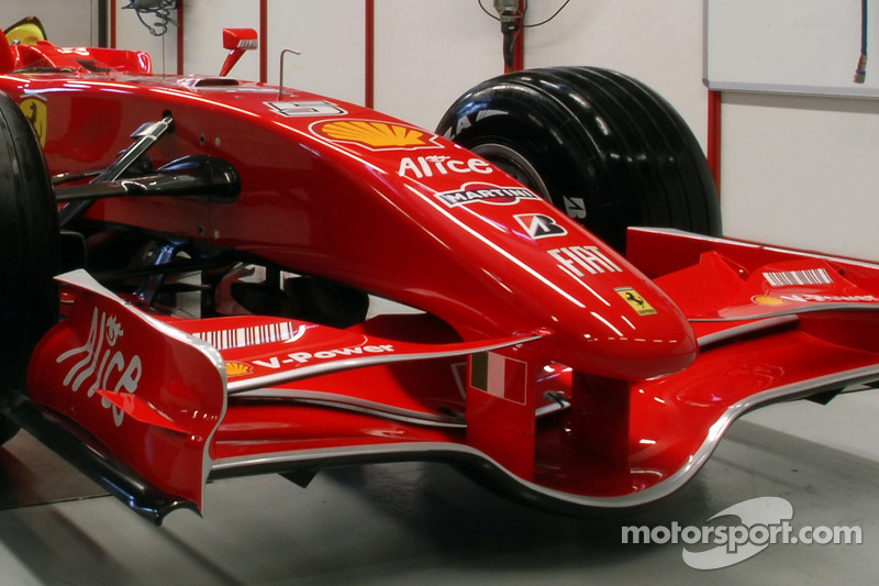 Detail of the new Ferrari F2007