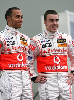 Fernando Alonso und Lewis Hamilton