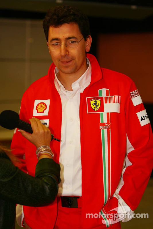 Маттіа Бінотто, Scuderia Ferrari, голова інженерів на треку