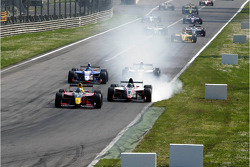 Mikhail Aleshin, Carlin Motorsport, Alvaro Parente, Tech 1 Racing