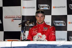 Deuxième place provisoire en qualification de James Hinchcliffe
