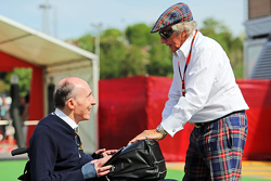 Sir Frank Williams, Williams Team Owner, dan Sir Jackie Stewart
