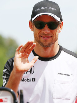 Дженсон Баттон, McLaren на параде пилотов