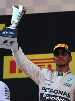 Segundo lugar, Lewis Hamilton, Mercedes AMG F1