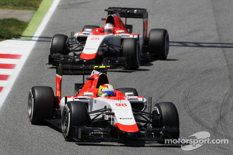 Roberto Merhi, Manor F1 Team lidera a Will Stevens, Manor F1 Team