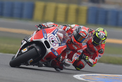 Adrea Dovizioso and Andrea Iannone, Ducati Team