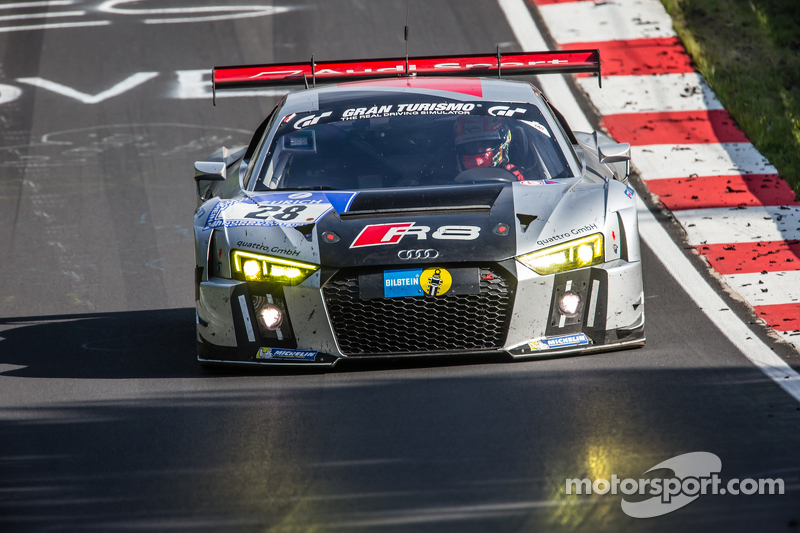 #28 Audi Sport Team WRT, Audi R8 LMS: Christopher Mies, Edward Sandström, Nico Müller, Laurens Vanth