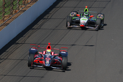 Justin Wilson, Andretti Autosport Honda y Townsend Bell, Dreyer y Reinbold Racing Chevrolet