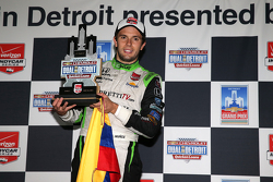 Race winner Carlos Munoz, Andretti Autosport Honda