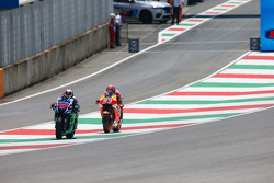 Jorge Lorenzo, Yamaha Factory Racing, et Marc Marquez, Repsol Honda Team