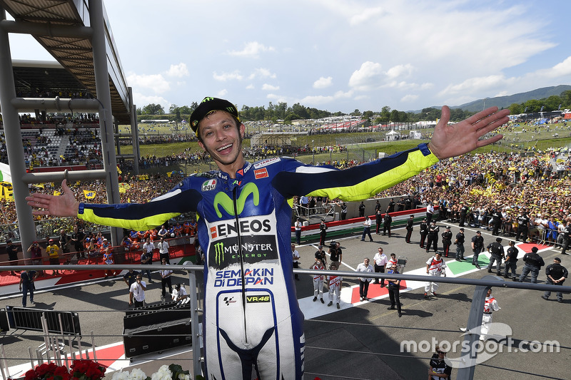 Tercer lugar, Valentino Rossi, Yamaha Factory Racing