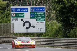 #60 Formula Racing Ferrari 458 GTE: Johnny Laursen, Mikkel Mac, Andrea Rizzoli